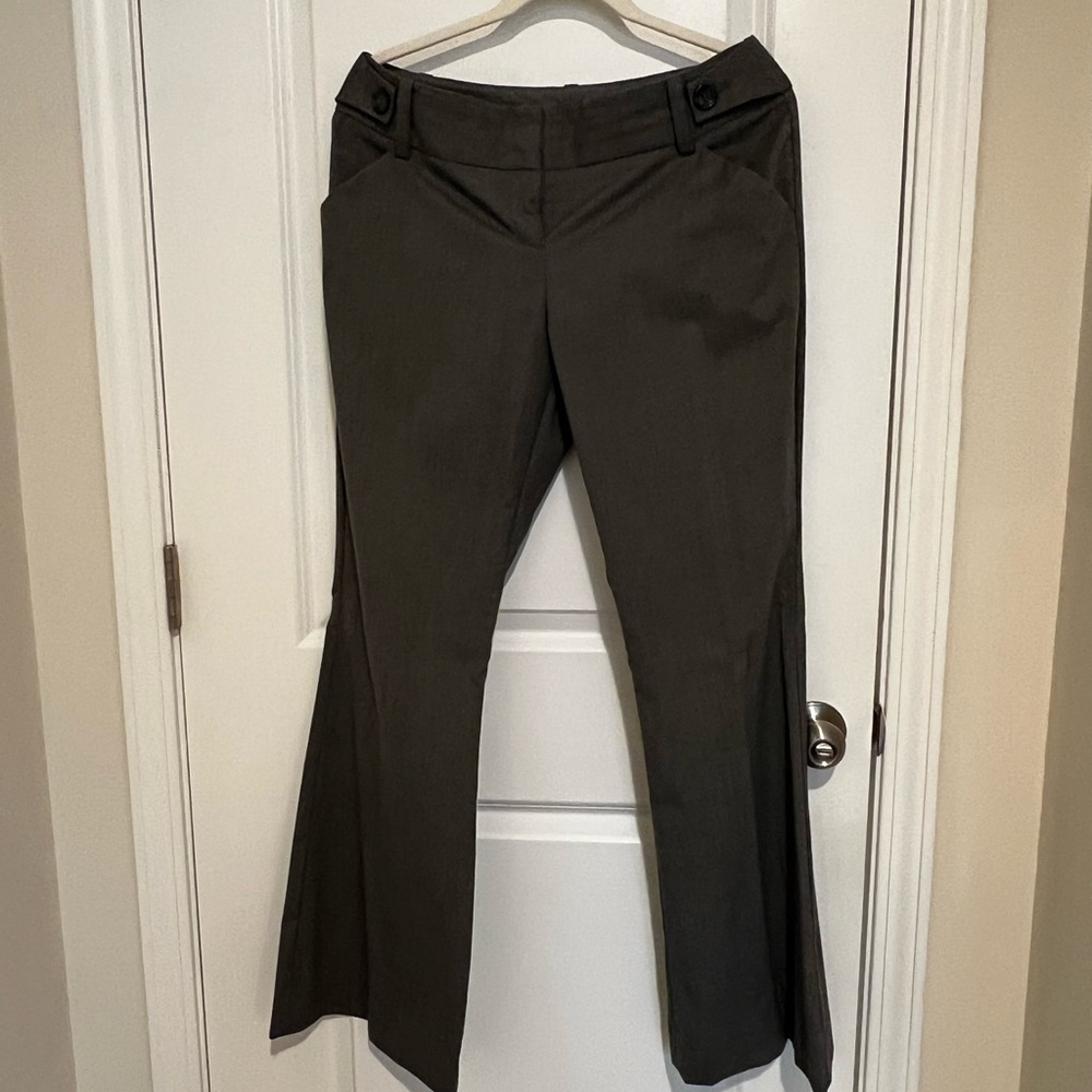 The Limited Women's Flare Pants in Dark Brown